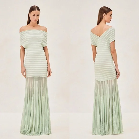 NWT Alexis Marce Dress in Mint - Picture 3 of 16